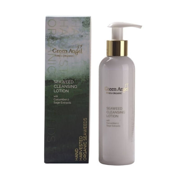 Green Angel Seaweed Cleansing Lotion With Cucumber & Sage Extracts 200ml - O'Sullivans Pharmacy - Skincare -