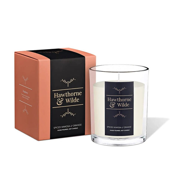 Hawthorne & Wilde Mimosa & Orange Candle 200g - O'Sullivans Pharmacy - Fragrance & Gift - 5060298551580