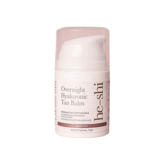 He-Shi Overnight Hyaluronic Tan Balm 50ml - O'Sullivans Pharmacy - Skincare - 5060146546461
