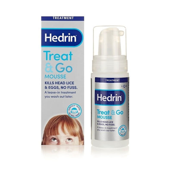 Hedrin Treat and Go Mousse 100ml - O'Sullivans Pharmacy - Toiletries -