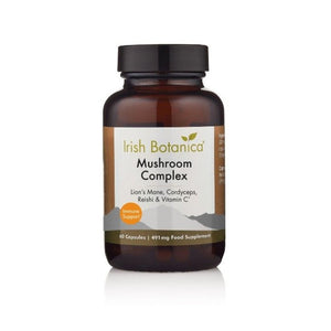 Irish Botanica Mushroom Complex 60 Capsules - O'Sullivans Pharmacy - Vitamins - 5391500075281