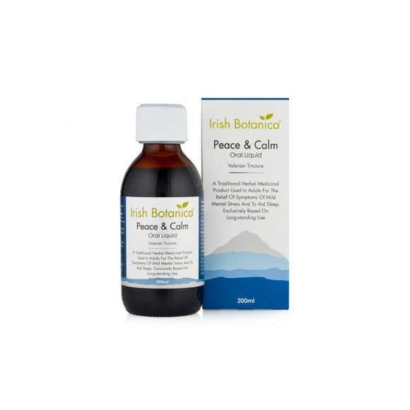 Irish Botanica Peace & Calm Oral Liquid 200ml - O'Sullivans Pharmacy - Complementary Health - 5391500075229