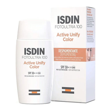 ISDIN Foto Ultra 100 Active Unify Color Fusion Fluid SPF 50+ 50ml - O'Sullivans Pharmacy - Suncare - 8470001674227