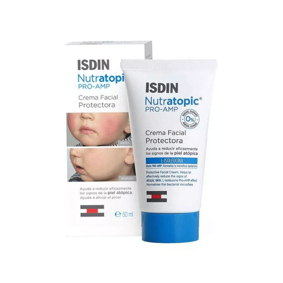 ISDIN Nutratopic Pro-Amp Facial Cream 50ml - O'Sullivans Pharmacy - Skincare - 8429420165595