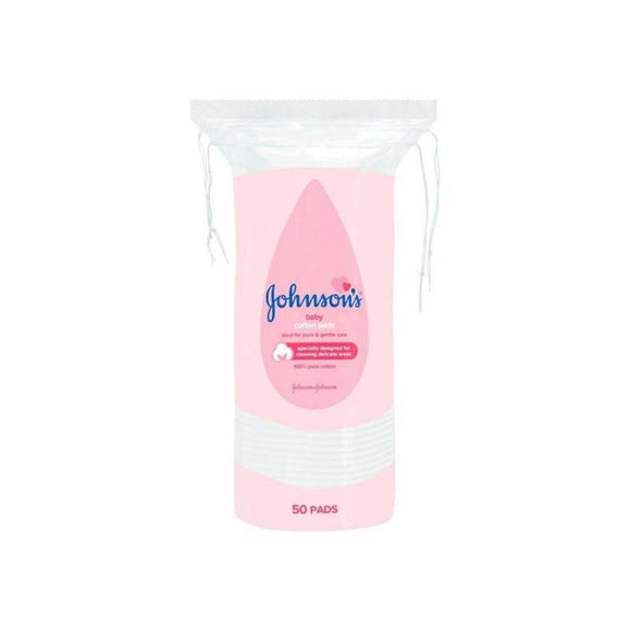 Johnsons Baby Cotton Pads 50 Pack - O'Sullivans Pharmacy - Mother & Baby - 3574669907095