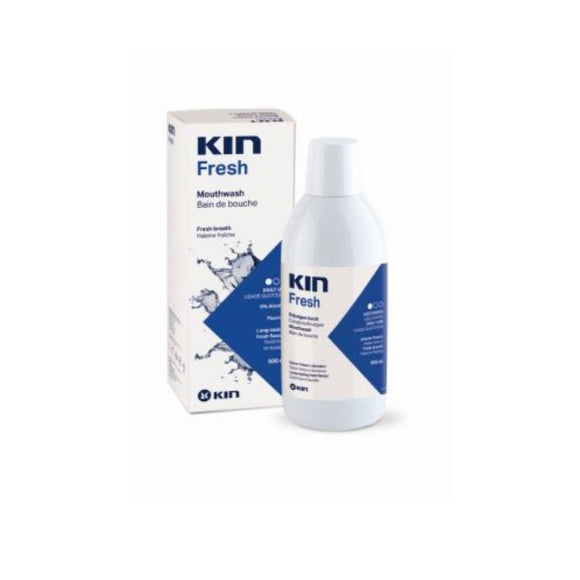 Kin Fresh Mouthwash 500ml - O'Sullivans Pharmacy - Toiletries - 8436026213704