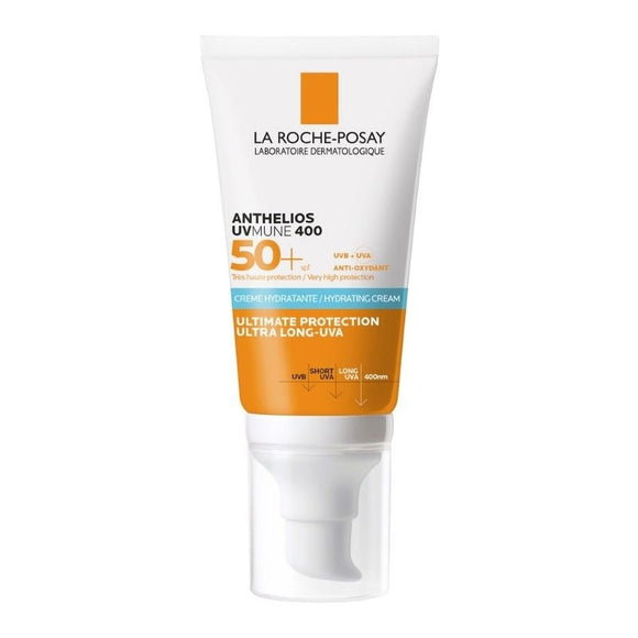 La Roche Posay Anthelios UVMUNE 400 Hydrating Cream SPF50+ 50ml - O'Sullivans Pharmacy - Skincare - 3337875797719