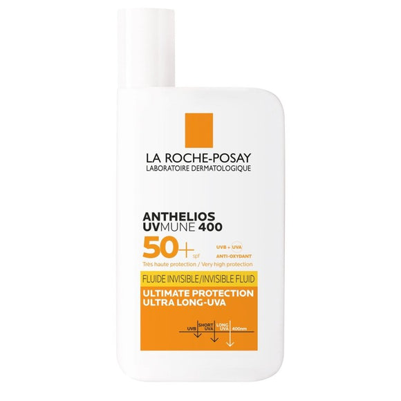 La Roche Posay Anthelios UVMUNE 400 Invisible Fluid SPF50 50ml - O'Sullivans Pharmacy - Suncare & Travel - 30162662