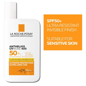 La Roche Posay Anthelios UVMUNE 400 Invisible Fluid SPF50 50ml - O'Sullivans Pharmacy - Suncare & Travel - 30162662