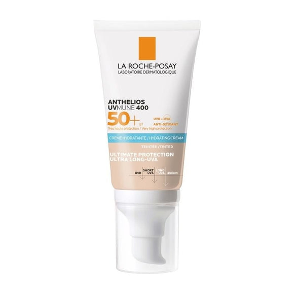 La Roche Posay Anthelios UVMUNE 400 Tinted Hydrating Cream SPF50+ 50ml - O'Sullivans Pharmacy - Skincare - 3337875589185