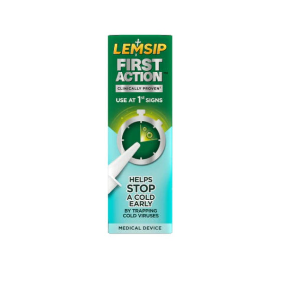Lemsip First Action Nasal Spray 20ml - O'Sullivans Pharmacy - Medicines & Health - 5011417582459