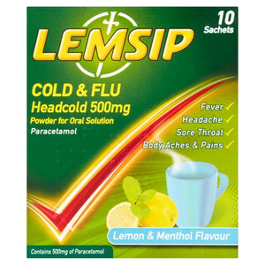 Lemsip Headcold Sachets 10 Pack - O'Sullivans Pharmacy - Medicines & Health -