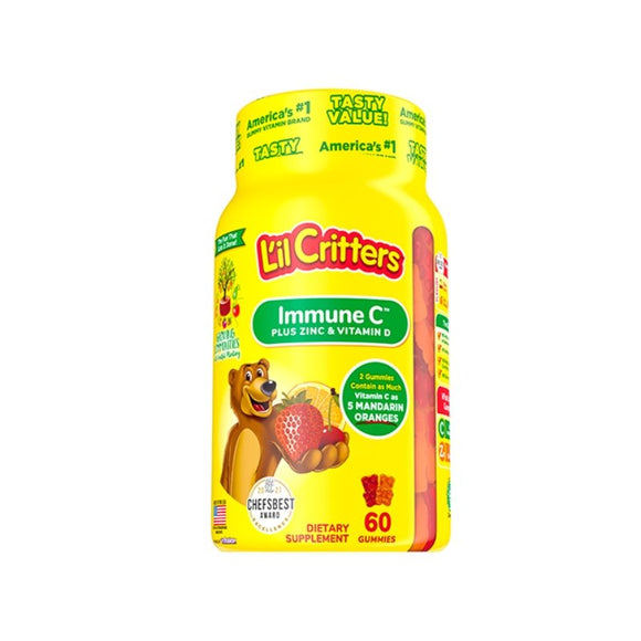 Lil Critters Gummy Vitamins Immune C 60 Pack - O'Sullivans Pharmacy - Vitamins - 10027917017591