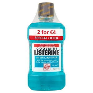 Listerine Cool Mint Twinpack 2 x 250ml - O'Sullivans Pharmacy - Toiletries -