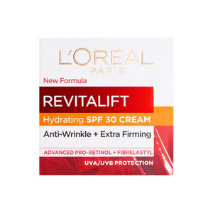 L'Oreal Revitalift Day Cream SPF30 50ml - O'Sullivans Pharmacy - Skincare - 3600522416906