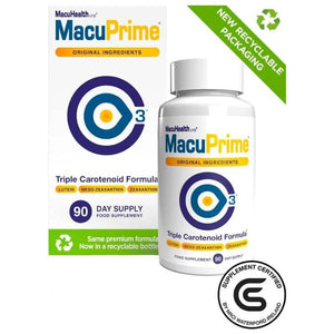 Macuprime Capsules 90 Pack - O'Sullivans Pharmacy - Vitamins - 5391202100137