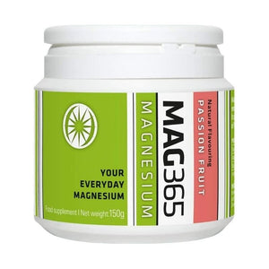 MAG365 Magnesium Supplement Passion Fruit Flavour 150g - O'Sullivans Pharmacy - Vitamins - 5060194211014