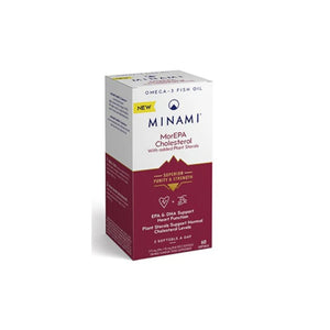 Minami Morepa Cholesterol 60 capsules - O'Sullivans Pharmacy - Vitamins - 5000243502885