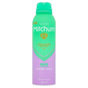 Mitchum for Women Shower Fresh Aerosol Deodorant 200ml - O'Sullivans Pharmacy - Toiletries -