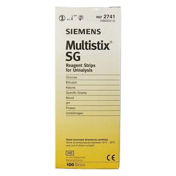 Multistix SG Urinalysis Strips 100 Pack - O'Sullivans Pharmacy - Medicines & Health - 5016003274107