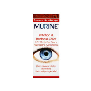 Murine Irritation And Redness Relief Eye Drops 10ml - O'Sullivans Pharmacy - Medicines & Health - 5099627882811