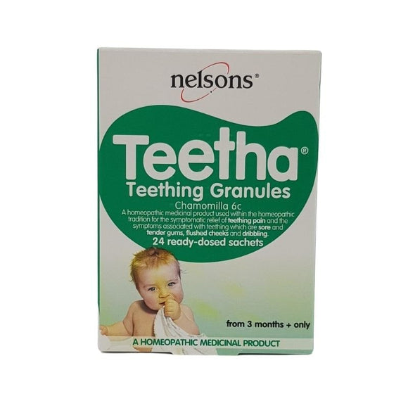 Nelsons Baby Teetha Granules 24 Pack - O'Sullivans Pharmacy - Mother & Baby -