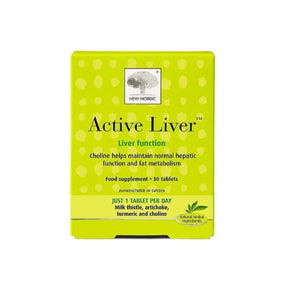 New Nordic Active Liver 30 Tablets - O'Sullivans Pharmacy - Complementary Health - 5021807537136