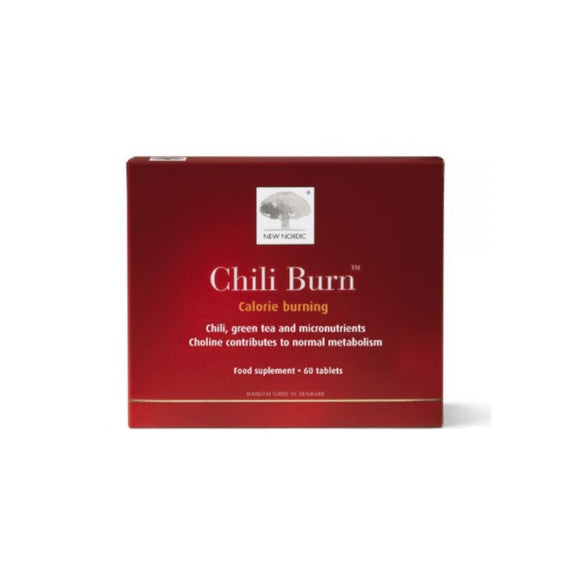 New Nordic Chili Burn 60 Tablets - O'Sullivans Pharmacy - Complementary Health - 5021807448500