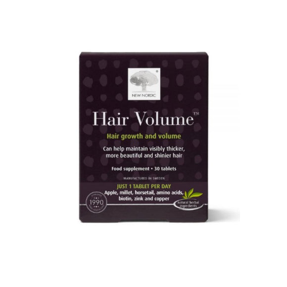New Nordic Hair Volume 30 Tablets - O'Sullivans Pharmacy - Complementary Health - 5021807449552