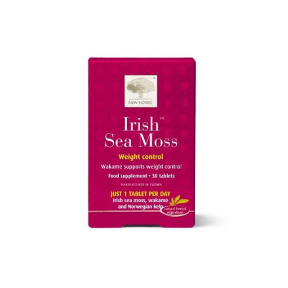 New Nordic Irish Sea Moss 30 Tablets - O'Sullivans Pharmacy - Complementary Health - 5021807007073