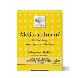 New Nordic Melissa Dream Tablets 20 Pack - O'Sullivans Pharmacy - Vitamins -
