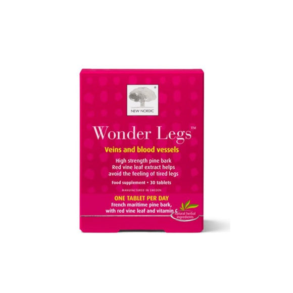 New Nordic Wonder Legs 30 Tablets - O'Sullivans Pharmacy - Complementary Health - 5021807444106