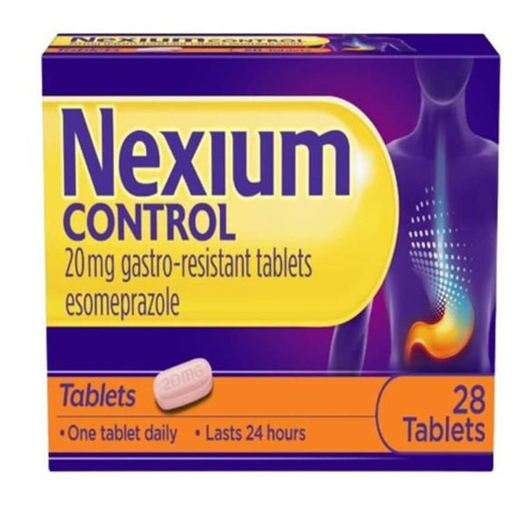 Nexium Control 20mg Tablets 28 Pack - O'Sullivans Pharmacy - Medicines - 5054563124531