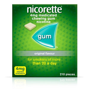 Nicorette Gum 4mg Original Pack - O'Sullivans Pharmacy - Medicines & Health -