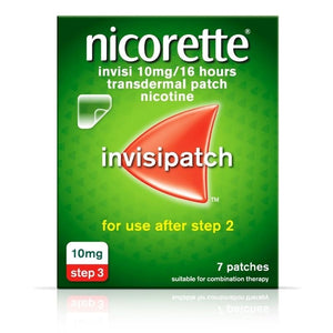 Nicorette Invisi 10mg Patches 7 Pack - O'Sullivans Pharmacy - Medicines & Health -