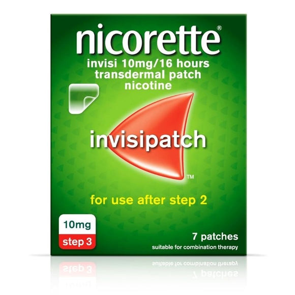 Nicorette Invisi 10mg Patches 7 Pack - O'Sullivans Pharmacy - Medicines & Health -