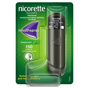 Nicorette Quickmist Freshmint 150 Sprays Single Pack - O'Sullivans Pharmacy - Medicines & Health -