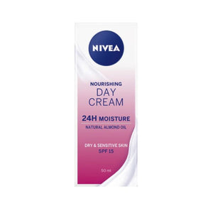 Nivea Daily Essentials Day Cream SPF15 For Dry Sensitive Skin 50ml - O'Sullivans Pharmacy - Skincare - 4005808570638