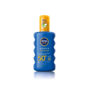 Nivea Sun Protect & Moisture Spray SPF50+ 200ml - O'Sullivans Pharmacy - Suncare & Travel - 4005808856695
