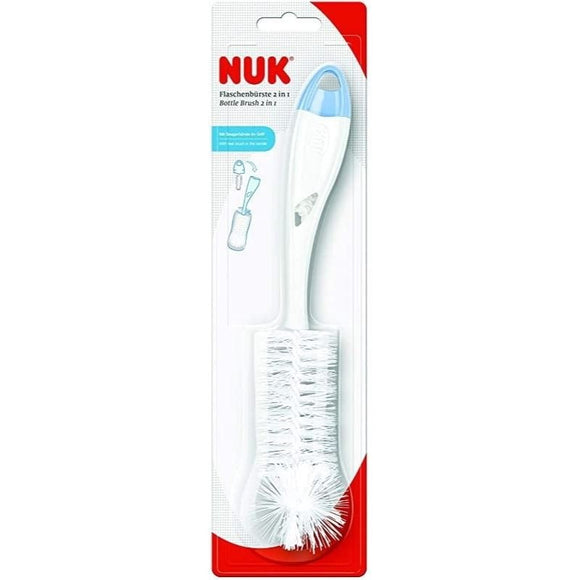 Nuk Bottle Brush 2 In 1 With Teat Brush - O'Sullivans Pharmacy - Mother & Baby -