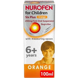 Nurofen Children 6+ 200mg/5ml Oral Suspension Orange Flavour - O'Sullivans Pharmacy - Medicines & Health - 500158068209