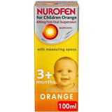 Nurofen Children Oral Suspension With Spoon Orange Flavour - O'Sullivans Pharmacy - Medicines & Health - 5000158067288