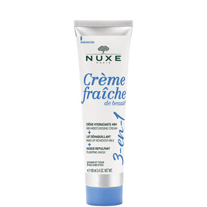 Nuxe Crème Fraîche de Beauté 3-in-1, 48H Moisturising Cream, Make-Up Remover Milk, Plumping Mask 100ml - O'Sullivans Pharmacy - Skincare - 3264680028014
