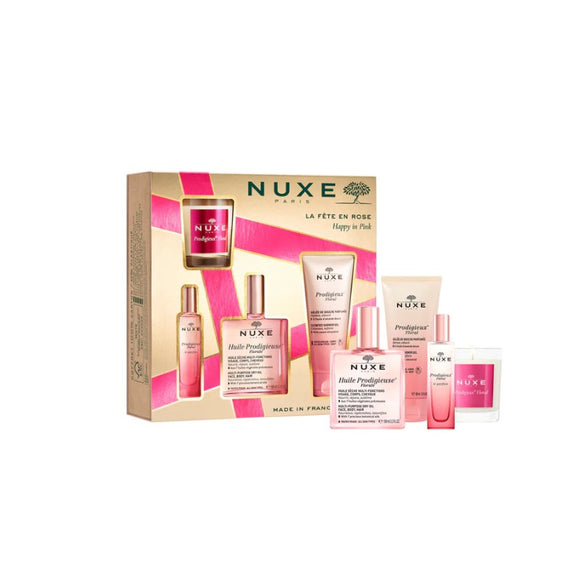 Nuxe Happy In Pink Gift Set - O'Sullivans Pharmacy - Fragrance & Gift - 3264680037887