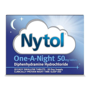 Nytol 50mg Tablets 20 Pack - O'Sullivans Pharmacy - Medicines & Health -