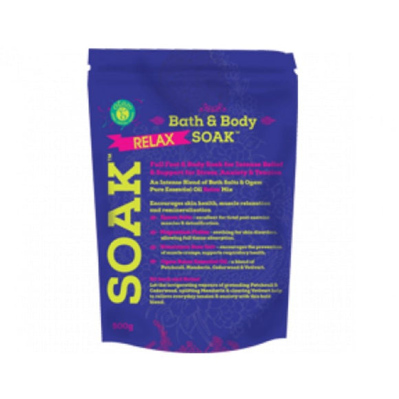 Ogam Aromatherapy Soak Relax 500g - O'Sullivans Pharmacy - Vitamins -