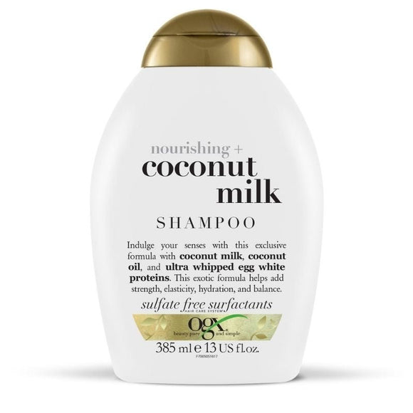 Ogx Nourishing Coconut Milk Shampoo 385ml - O'Sullivans Pharmacy - Toiletries -