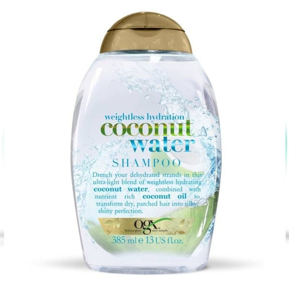 Ogx Weightless Hydration Coconut Water Shampoo 385ml - O'Sullivans Pharmacy - Toiletries -