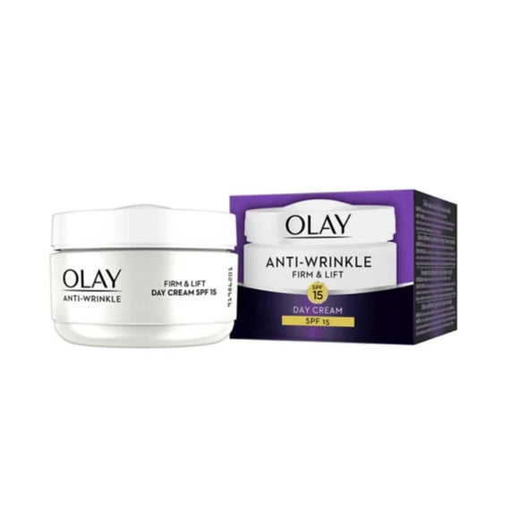 Olay Anti-Wrinkle Firm Day Cream SPF15 50ml - O'Sullivans Pharmacy - Skincare - 500174944730