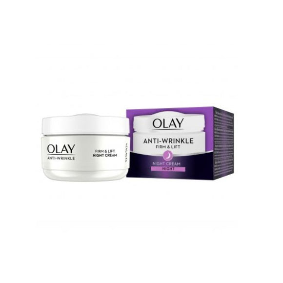 Olay Anti-Wrinkle Firming Night Cream 50ml - O'Sullivans Pharmacy - Skincare - 500174789379